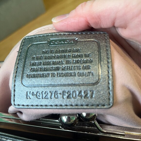 Coach kisslock shoulder bag - Picture 3 of 6